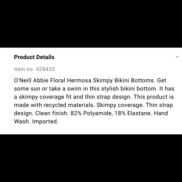 NWT 2 PC O’Neill Abbie Floral Bikini - Picture 13 of 15